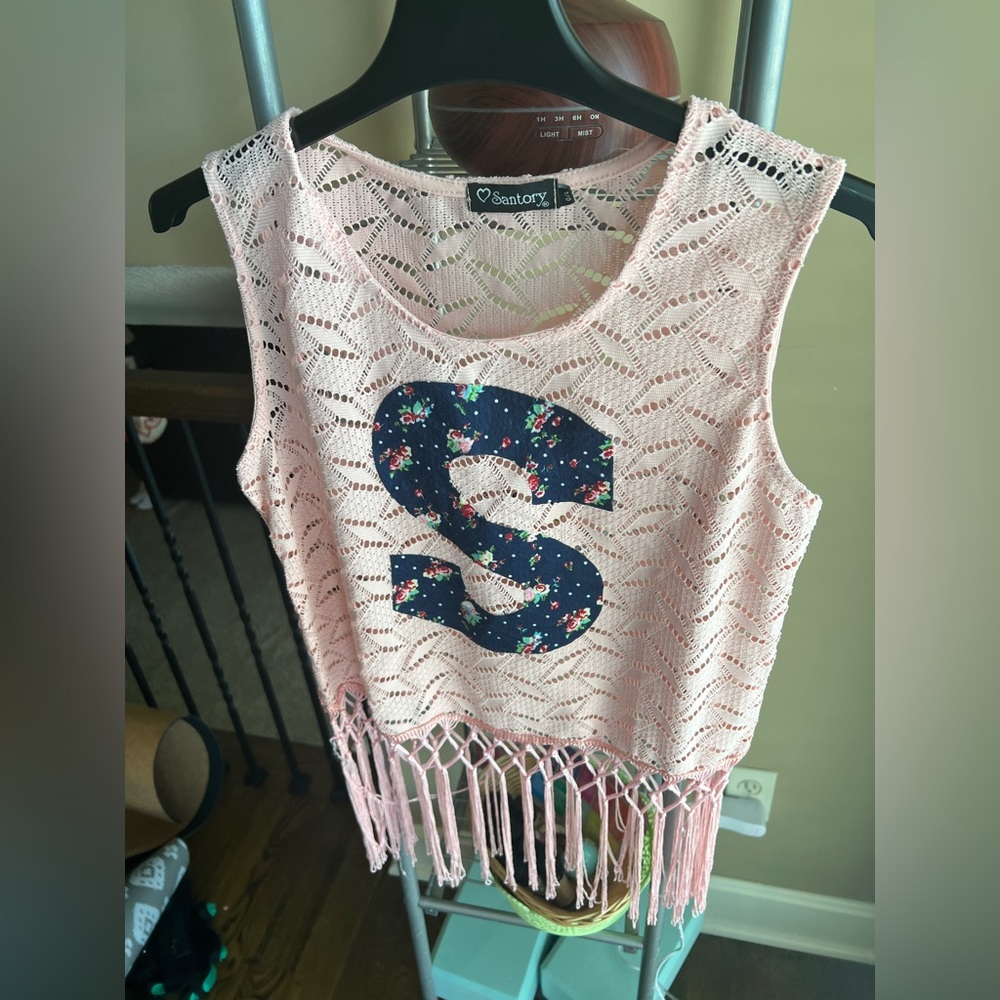 Cute and frilly initial top